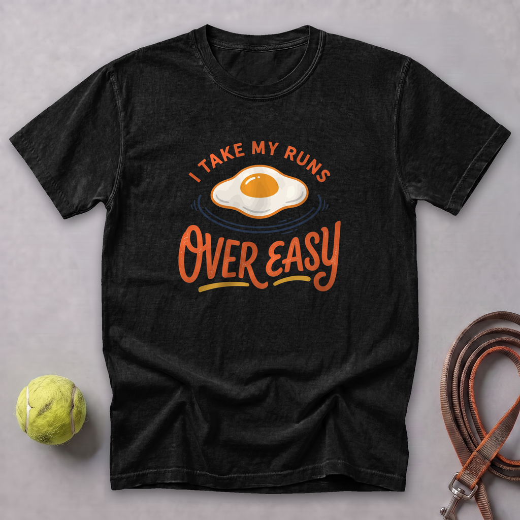 Over Easy Tee — Black