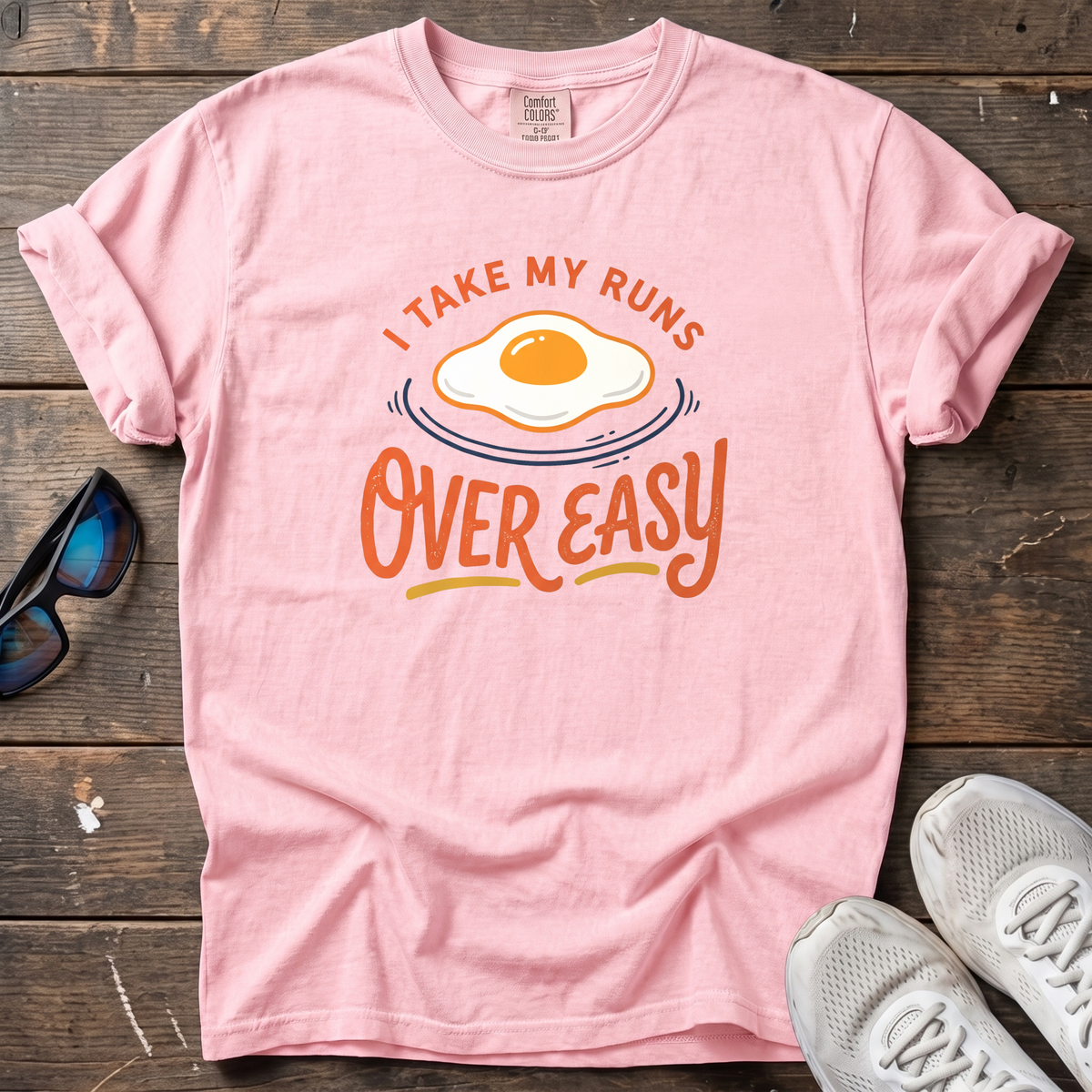 Over Easy Tee — Blossom