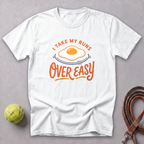 Over Easy Tee — White