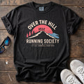Over the Hill Running Tee — Black