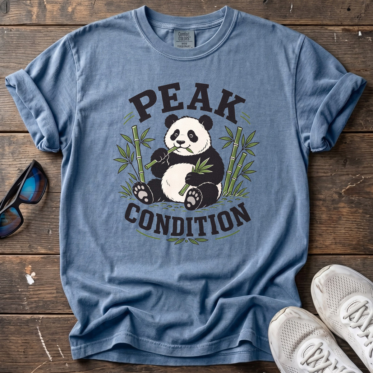 Peak Condition Tee — Blue Jean