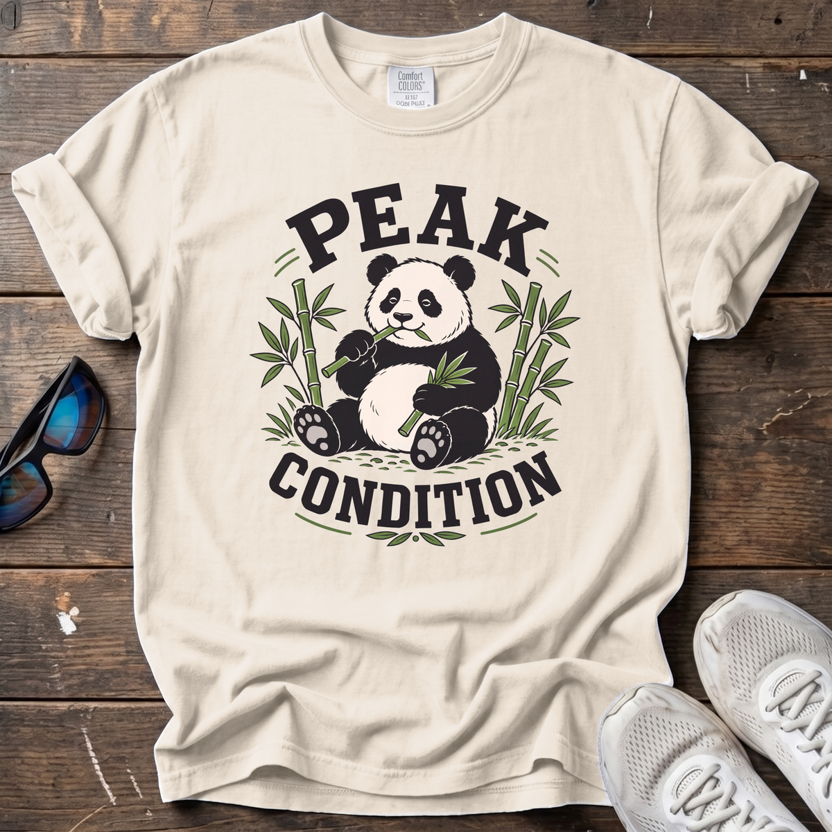 Peak Condition Tee — Ivory