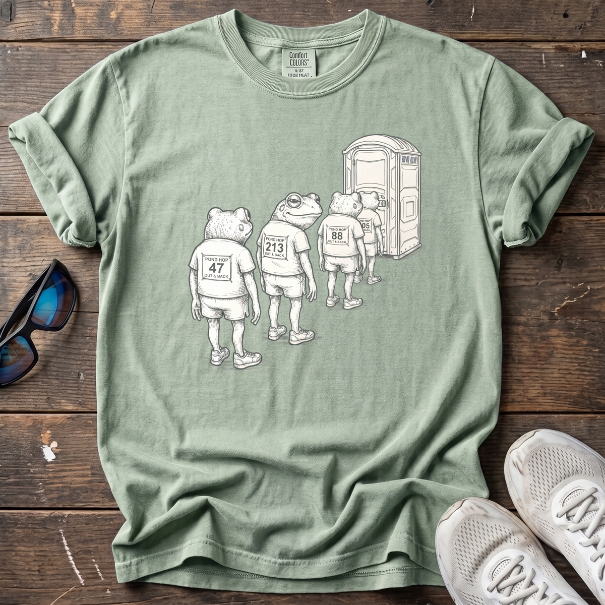 Pre-Race Ritual Tee — Bay