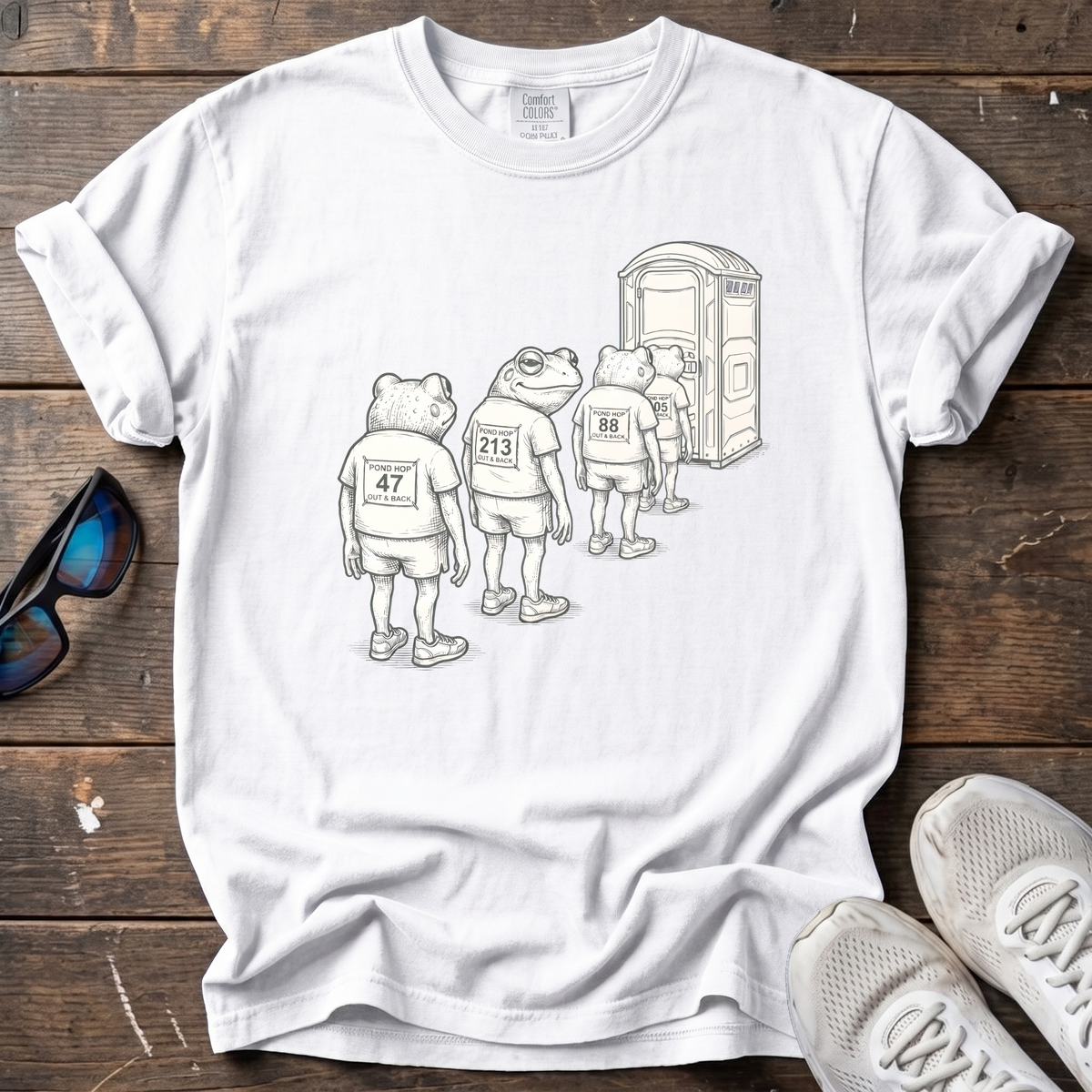 Pre-Race Ritual Tee — White