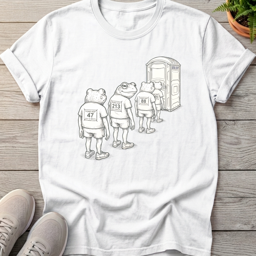 Pre-Race Ritual Tee — White