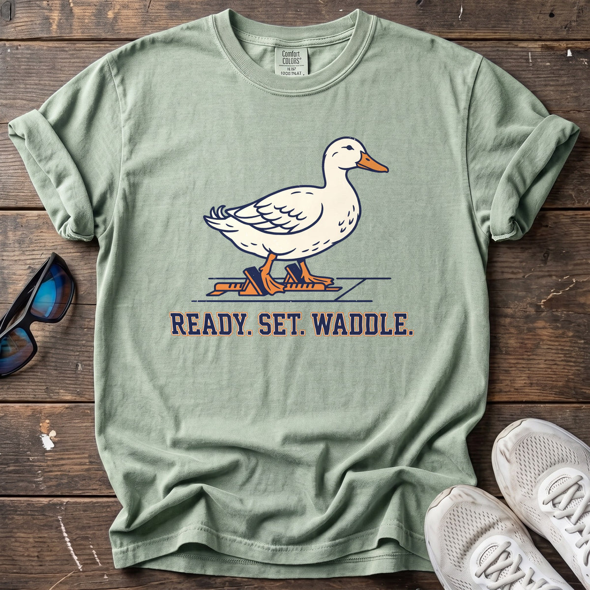 Ready Set Waddle Tee — Bay