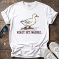 Ready Set Waddle Tee — White