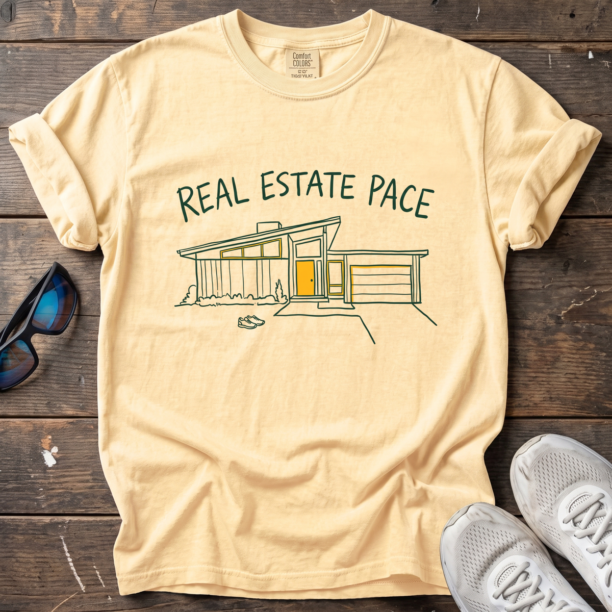 Real Estate Pace Tee — Butter