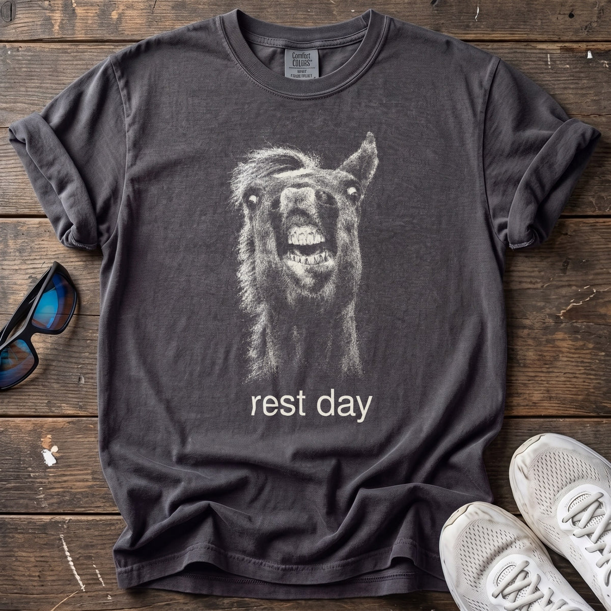 Rest Day Tee — Graphite