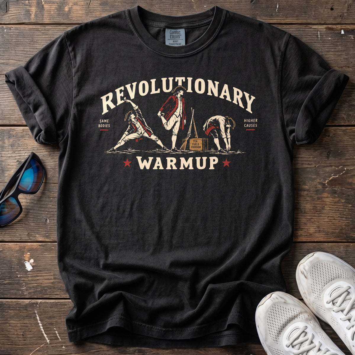 Revolutionary Warmup Tee — Black