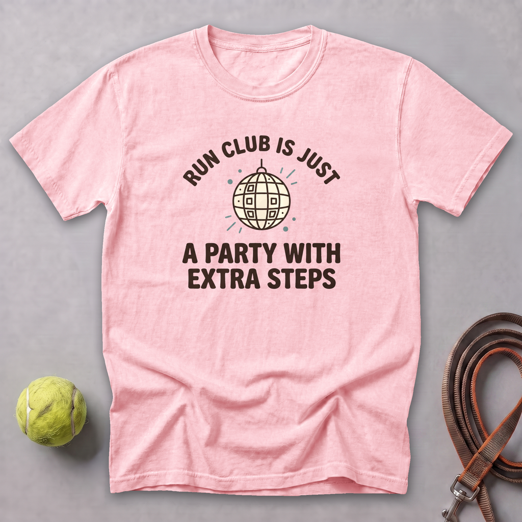 Run Club Is a Disco Tee — Blossom