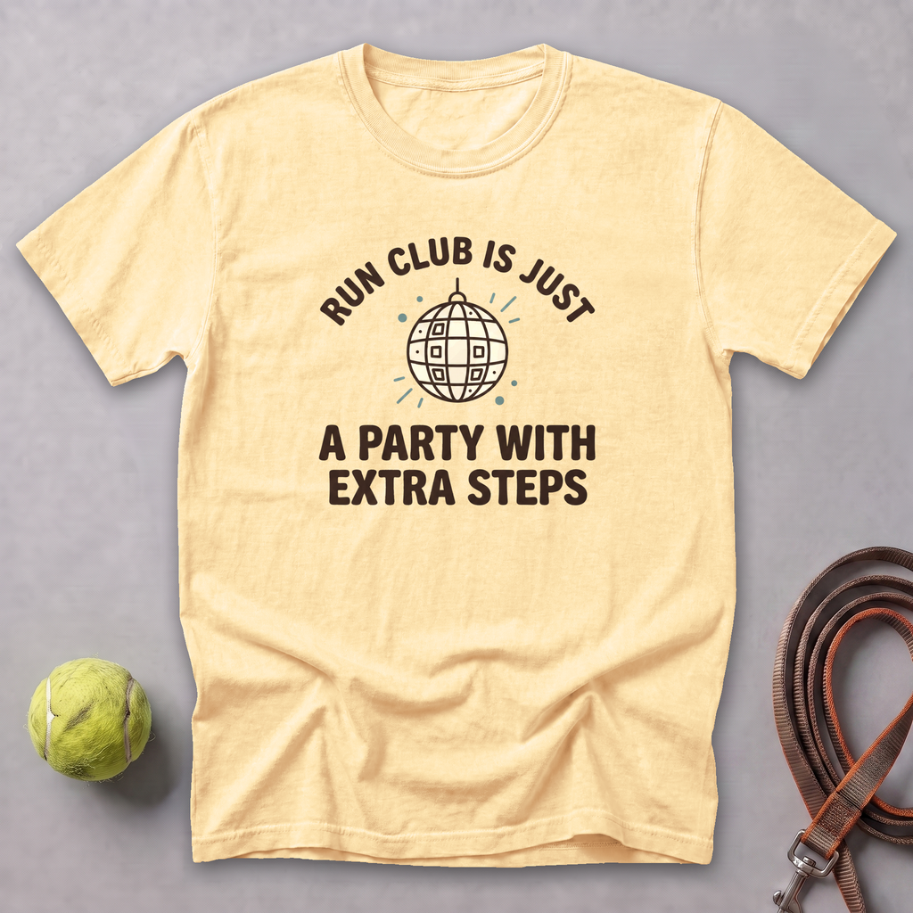 Run Club Is a Disco Tee — Butter