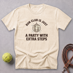 Run Club Is a Disco Tee — Ivory
