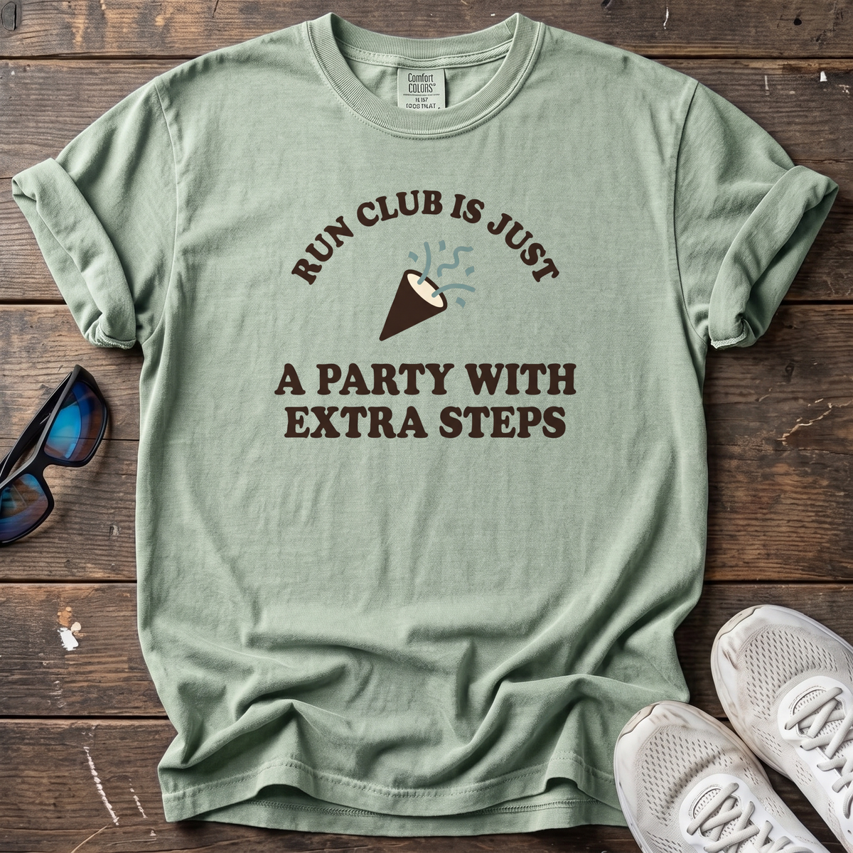 Run Club Is a Party Tee — Bay
