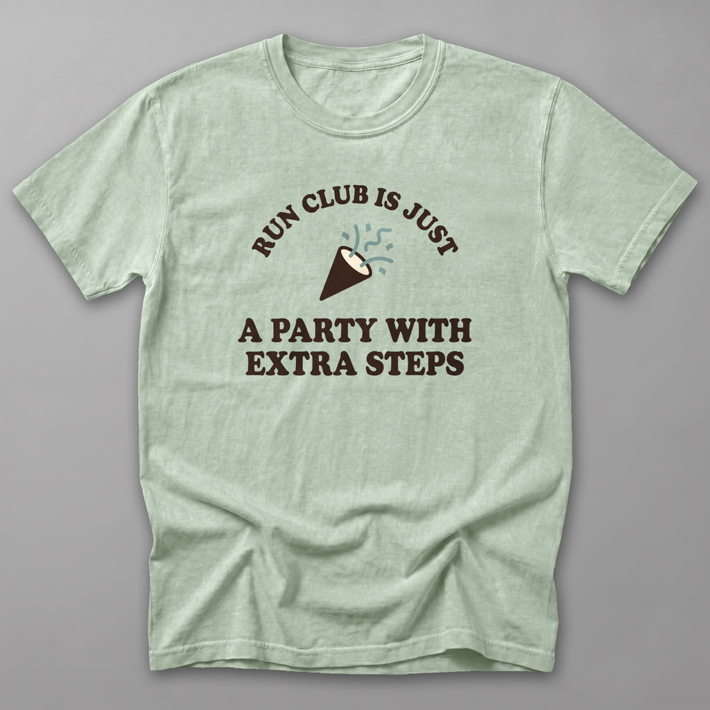 Run Club Is a Party Tee — Bay