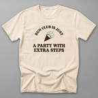 Run Club Is a Party Tee — Ivory