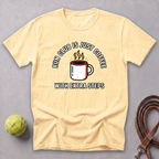 Run Club Is Just Hot Coffee Tee — Butter