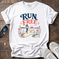 Run Free Tee — White