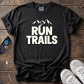 Run Trails Tee — Black