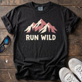 Run Wild Tee — Black