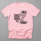 Running Debatable Tube Man Tee — Blossom