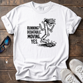 Running Debatable Tube Man Tee — White