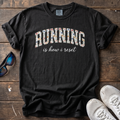 Running is How I Reset Tee — Black