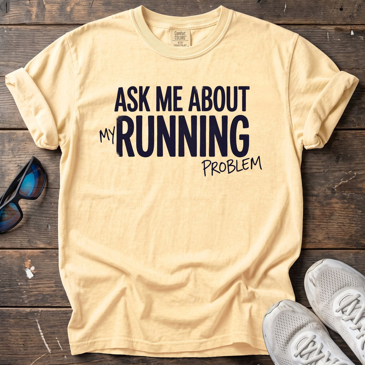 Running Problem Tee — Butter