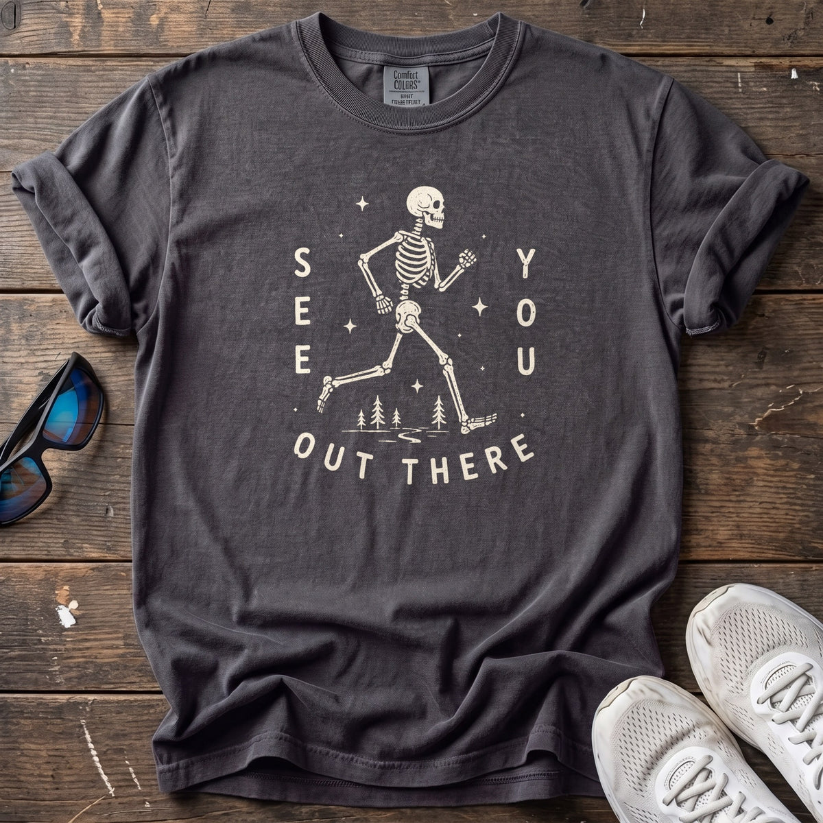 See You Out There Tee — Graphite
