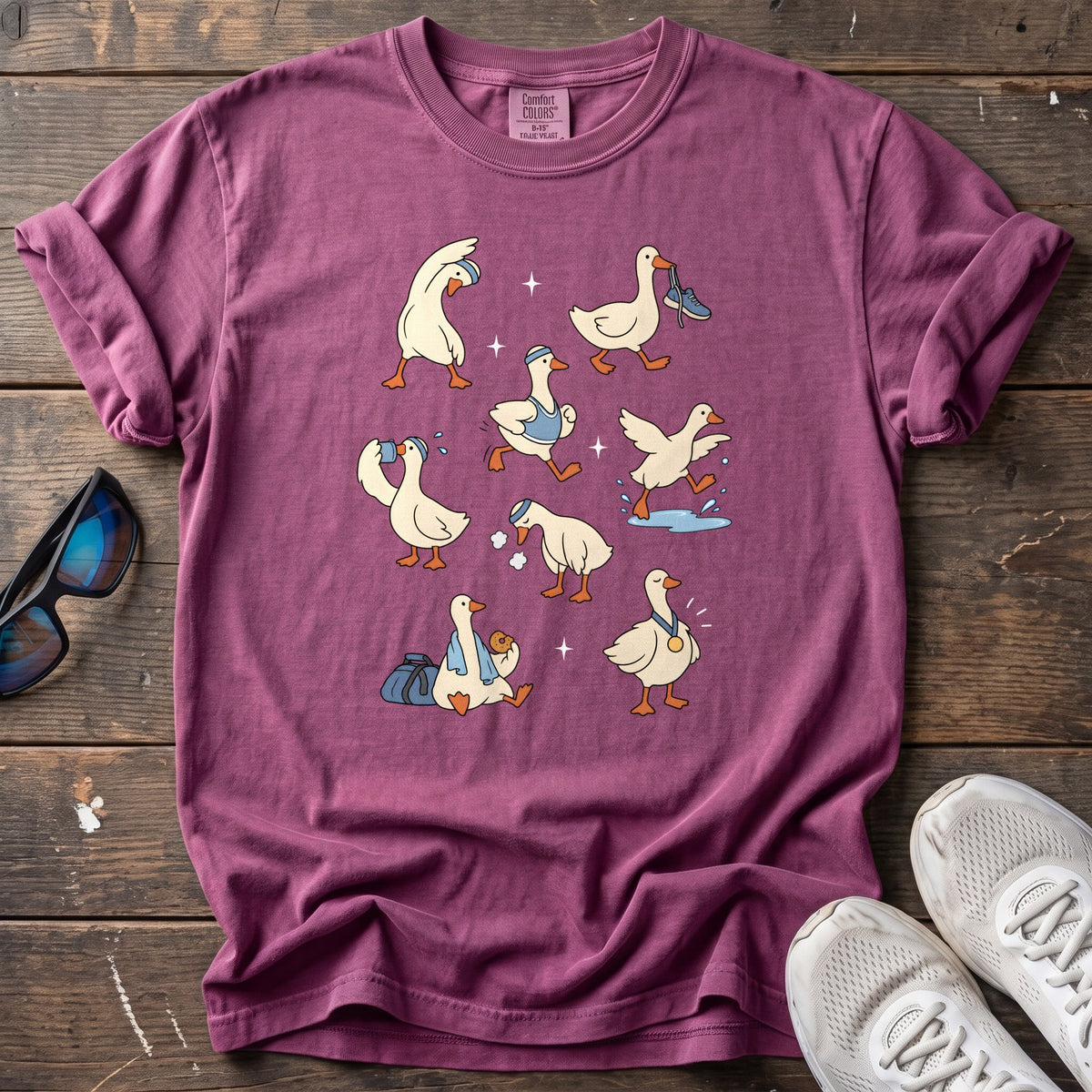 Life of a Runner Tee — Berry