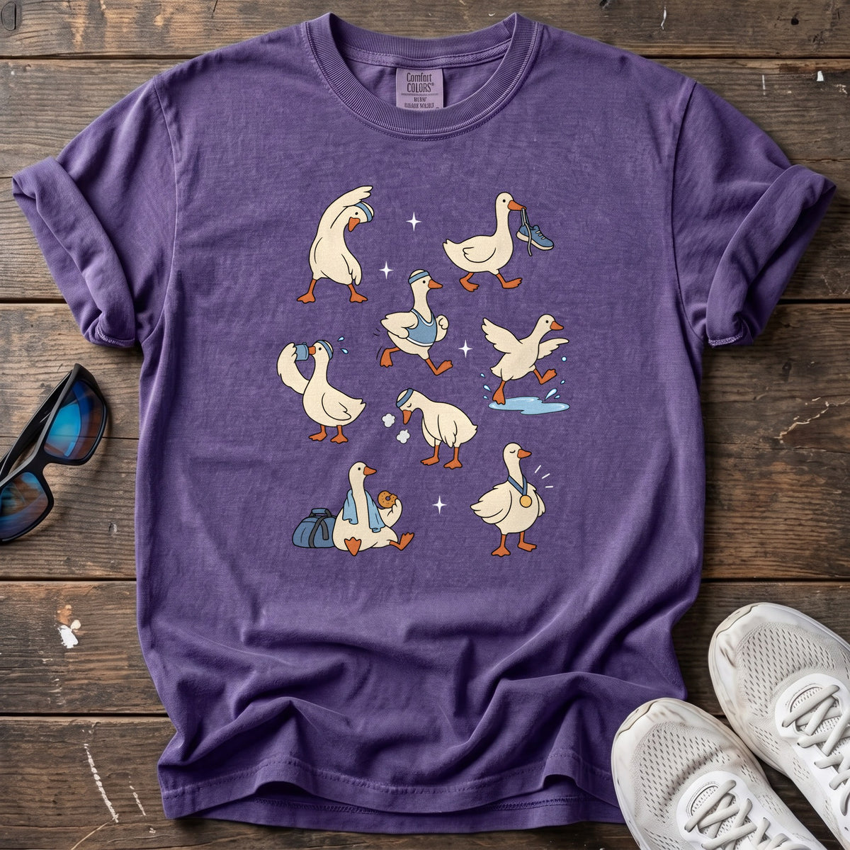Life of a Runner Tee — Grape