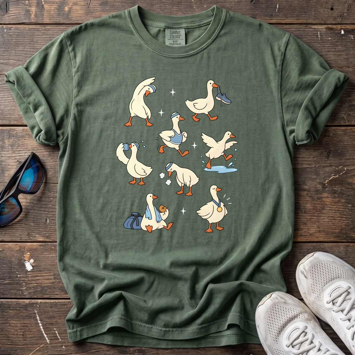 Life of a Runner Tee — Moss