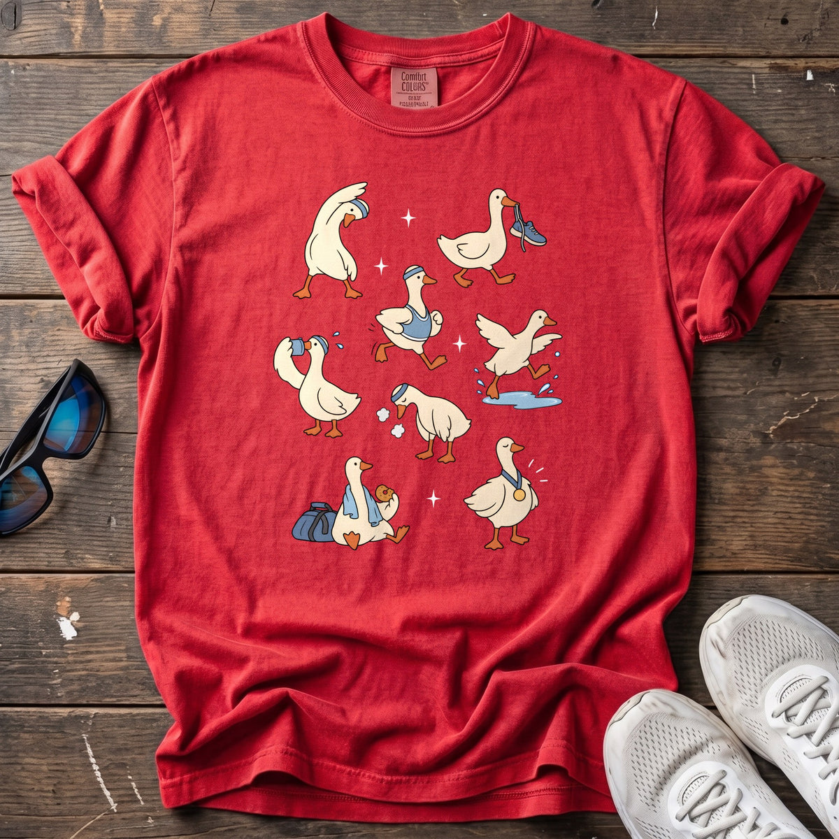 Life of a Runner Tee — Red