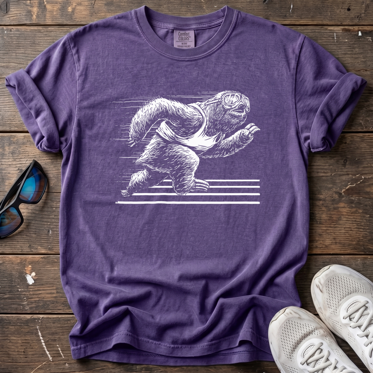Super Sloth Pace Tee — Grape