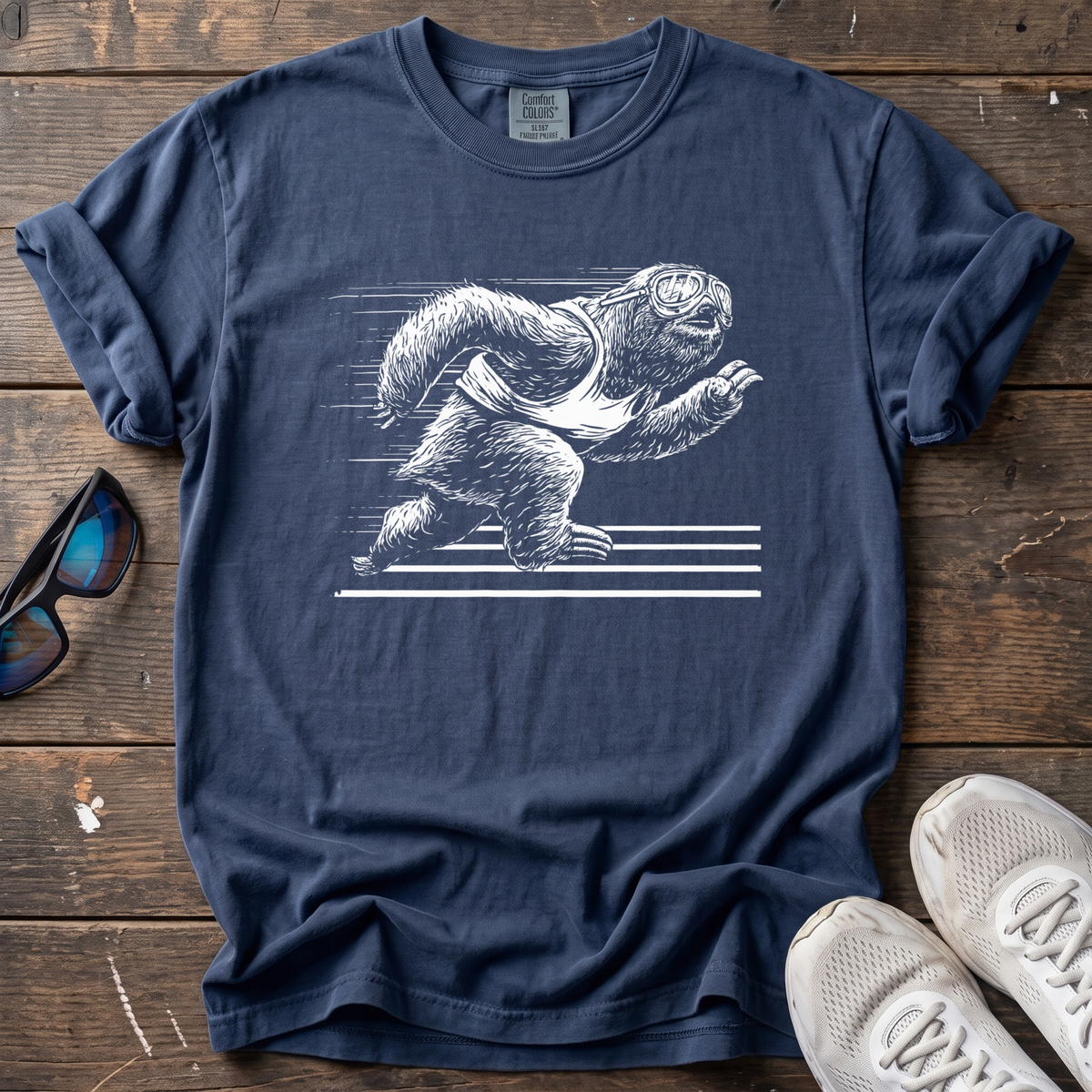 Super Sloth Pace Tee — True Navy
