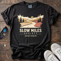 Slow Miles Society Tee — Black