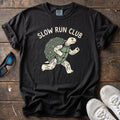 Slow Run Club Tee — Black