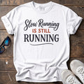 Slow Running is Running Tee — White
