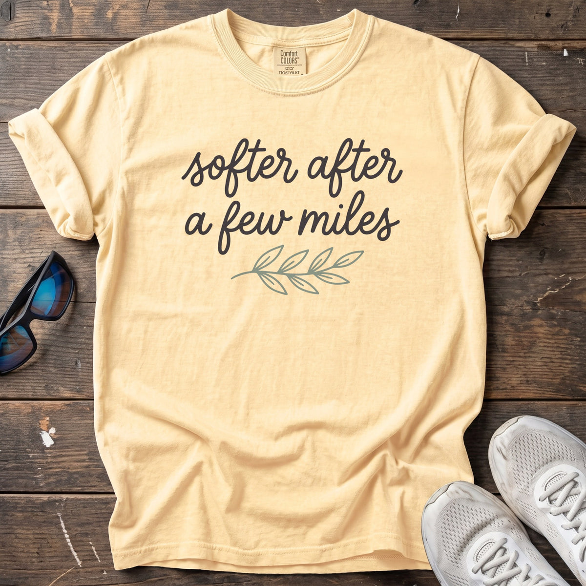 Softer After a Few Miles Tee — Butter