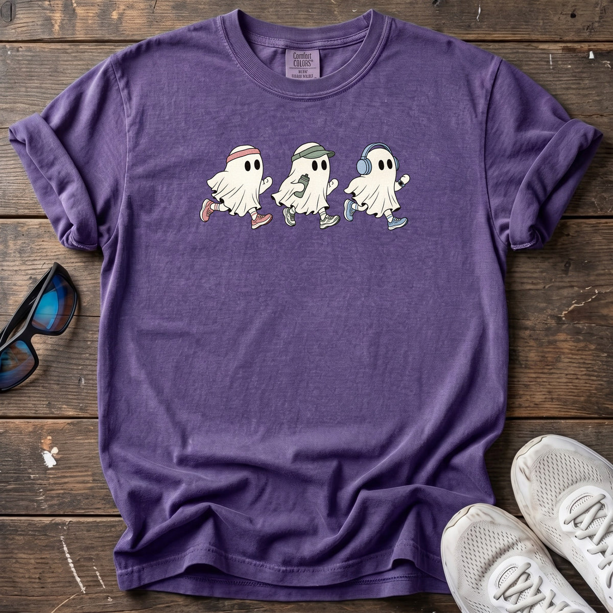 Spooky Runners Tee — Grape