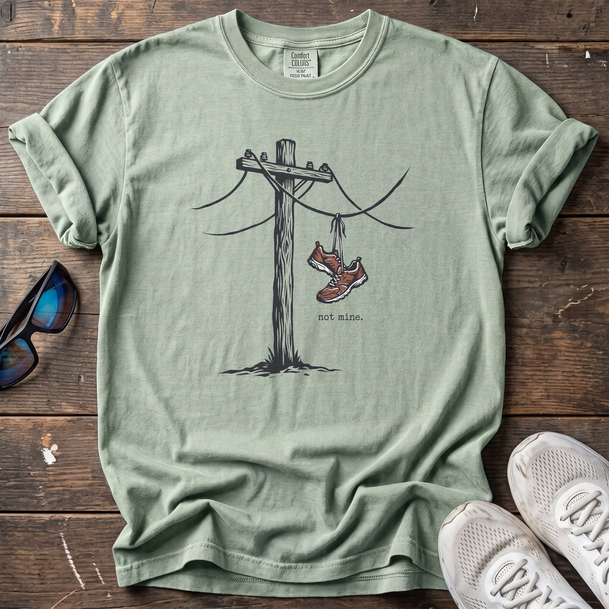 Telephone Shoes Tee — Bay