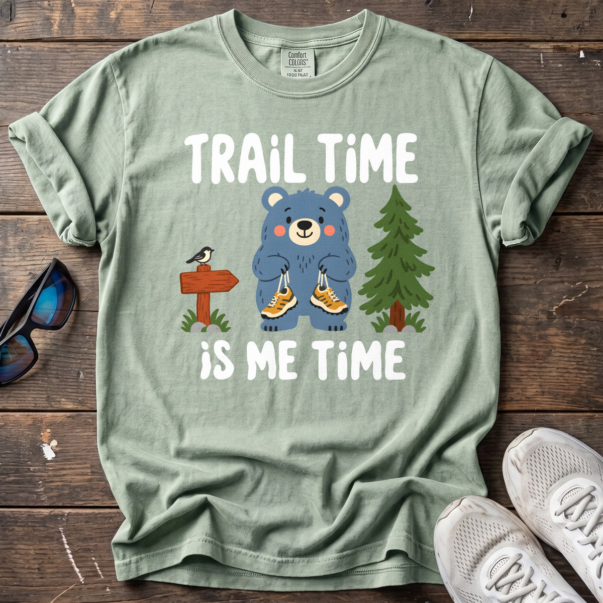 Trail Time Tee — Bay