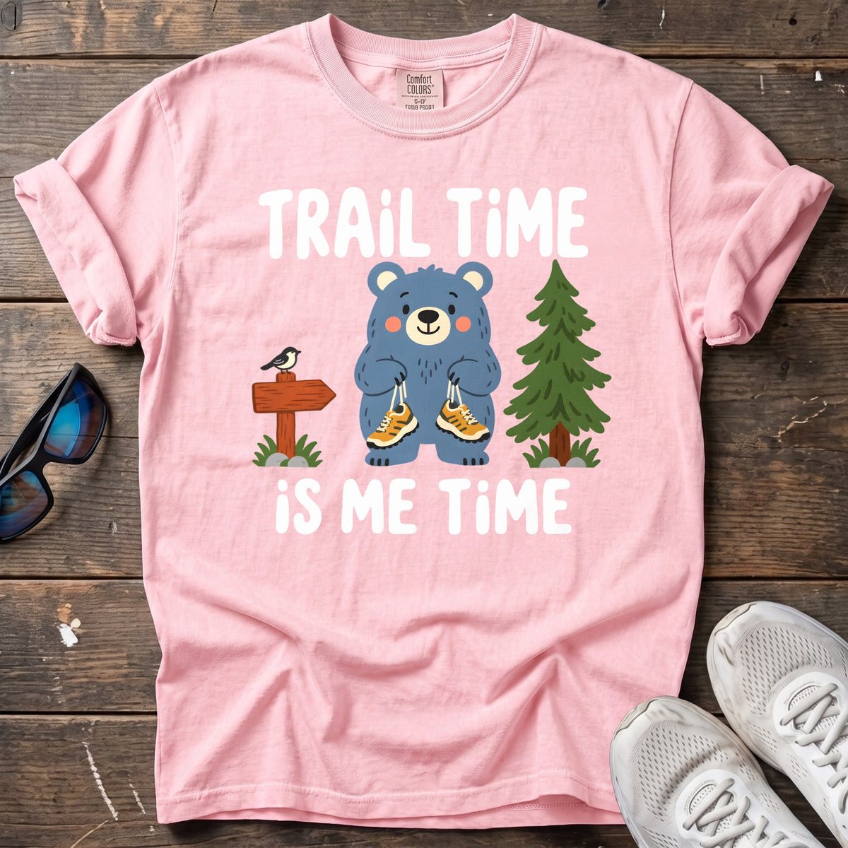 Trail Time Tee — Blossom