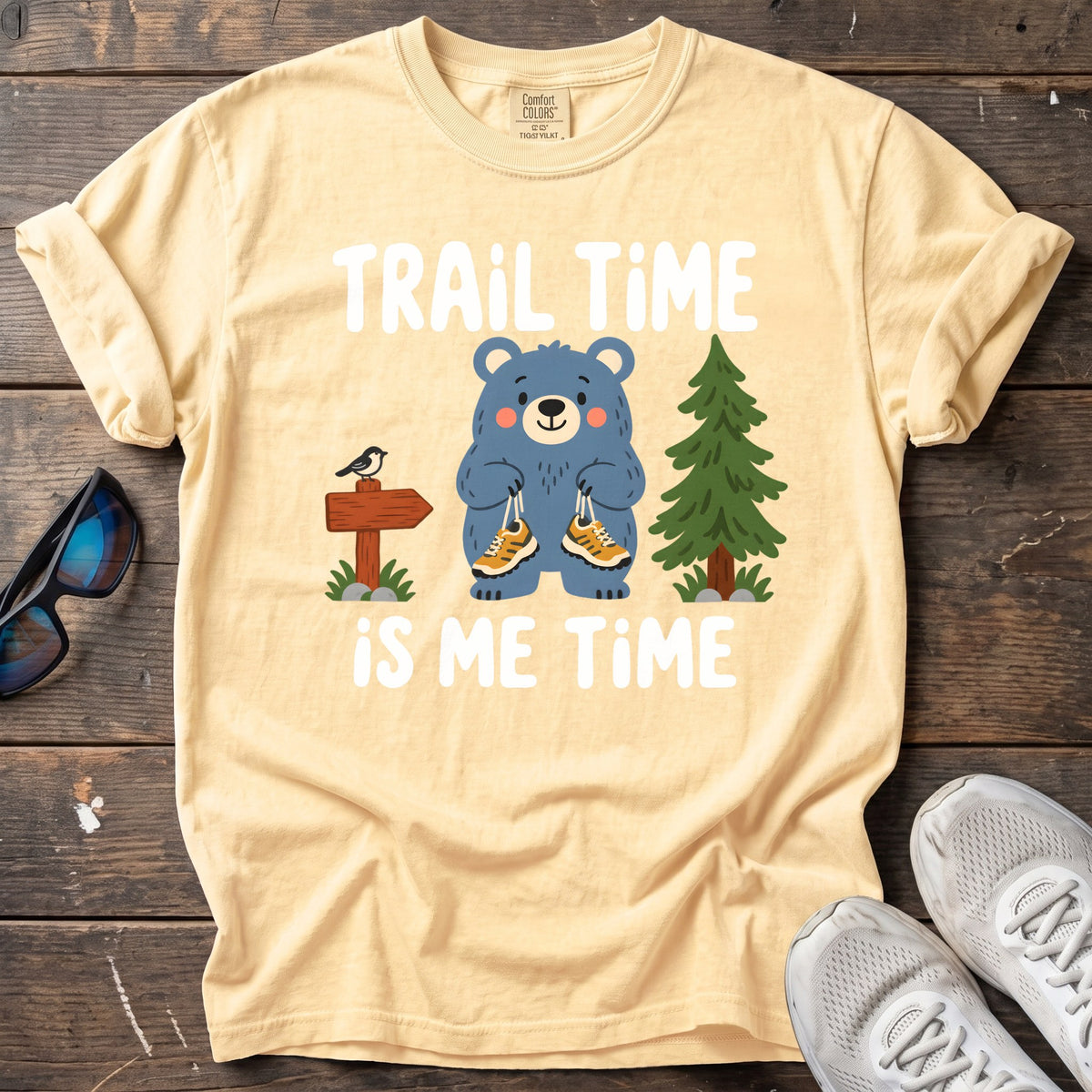 Trail Time Tee — Butter