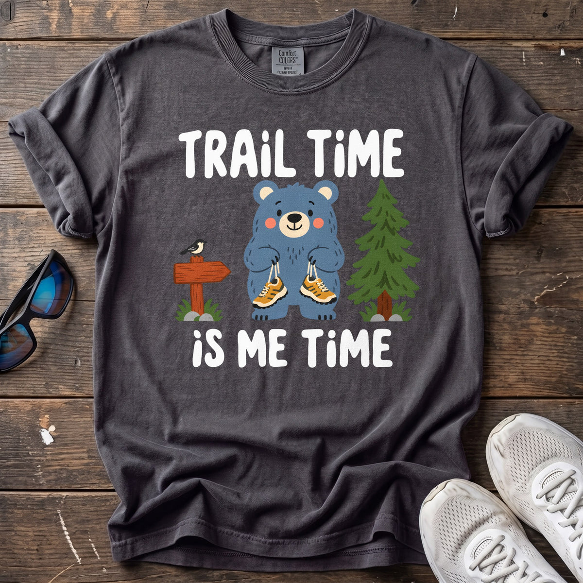 Trail Time Tee — Graphite