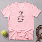 I Run Quack Tee — Blossom