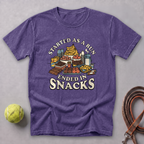 Ended In Snacks Tee — Grape