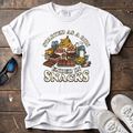 Ended In Snacks Tee — White