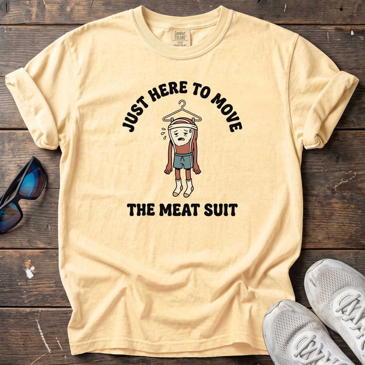 Meat Suit Tee — Butter