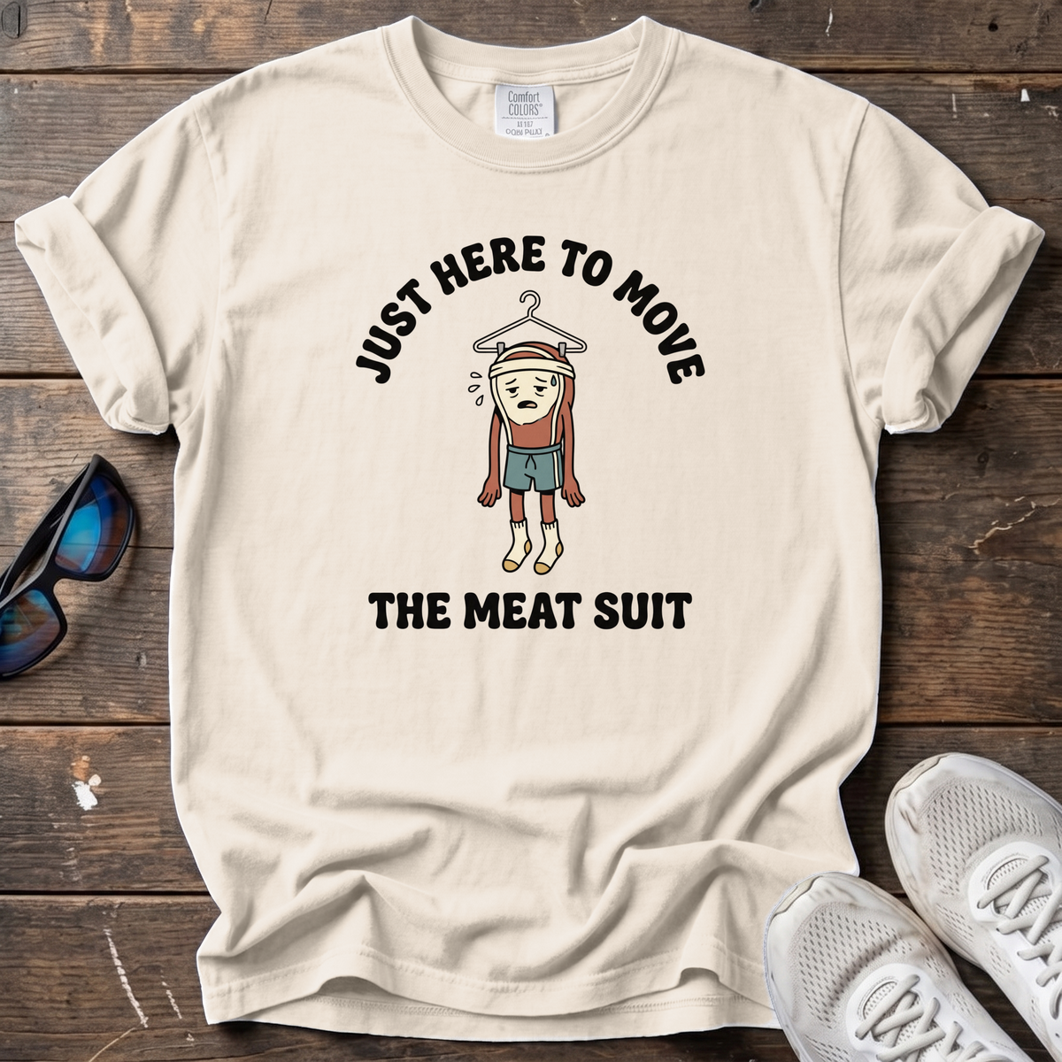 Meat Suit Tee — Ivory